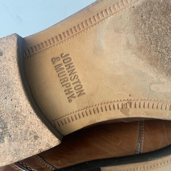 Johnston & Murphy Brown Leather Tassel Loafers main image 8